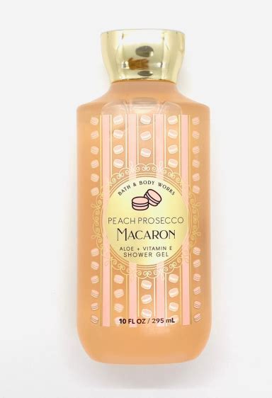 Peach Prosecco Macaron Gel De BaÑo Bath And Body Work 295 Ml Perfumería Korai