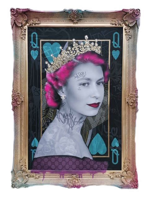 Ghost Queen Of Hearts Original Artwork Nova Fine Art