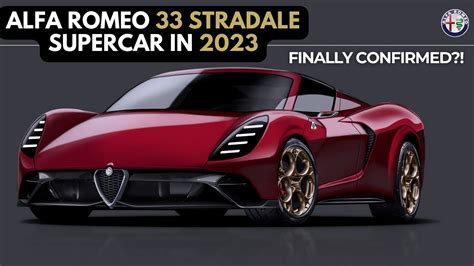 Alfa Romeo 33 Stradale Inspired Supercar Confirmed For 2023 Reveal Youtube