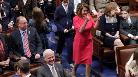 Nancy Pelosi Elected As Speaker Of The House As Dems Take Control