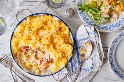 Cheesy Fish Pie With Mustard Mash Southern Co Op
