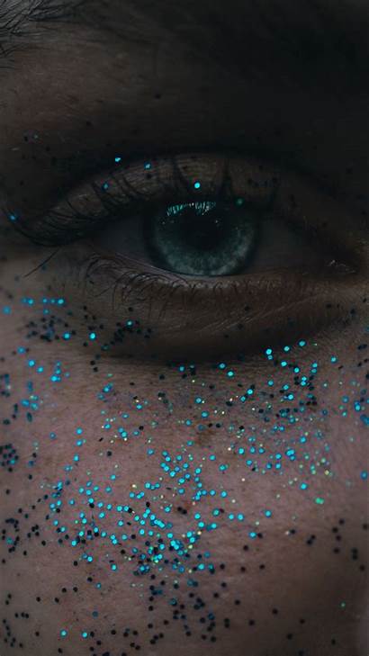 Eye Glitter Eyelashes Galaxy Pupil Samsung Xperia