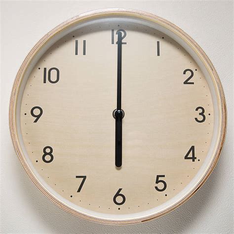 Clock At 6 Oclock In The Morning Stock Photos Pictures And Royalty Free