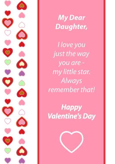 Printable Valentine Cards For Son And Daughter