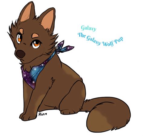 galaxy the wolf pup by torialaw on deviantart