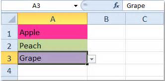 Excel Drop Down List Colors My XXX Hot Girl