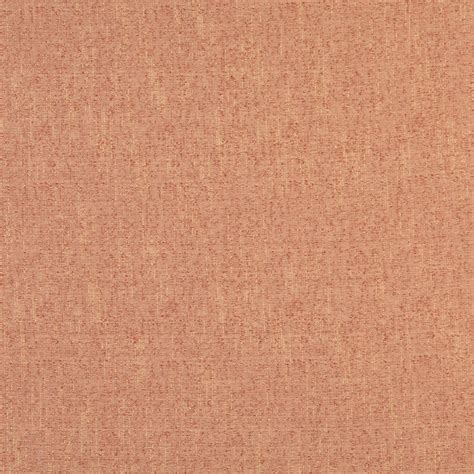 Peach Textured Solid Jacquard Woven Upholstery Fabric By The Yard