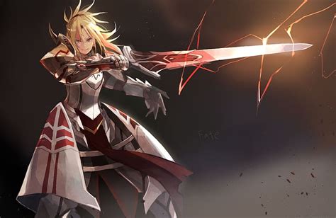 Anime Fateapocrypha Mordred Fateapocrypha Saber Of Red Fate