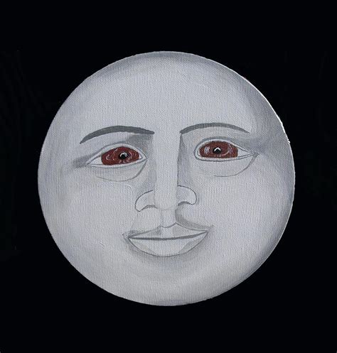 Moon Man Painting By Gordon Wendling Fine Art America