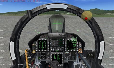 #cockpit_view of #f18 hornet landing on#uss carrier pic.twitter.com/ccjetsamtr. twice FPS (more or less) in FSX on low-spec PC - SimHQ Forums