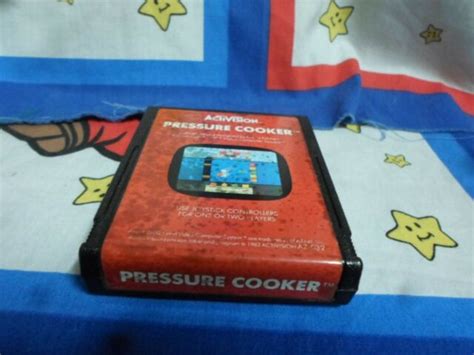 Atari 2600 Pressure Cooker Game Rare Ebay