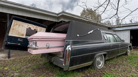 Hearse And Caskets Left At This Abandoned Funeral Home Youtube