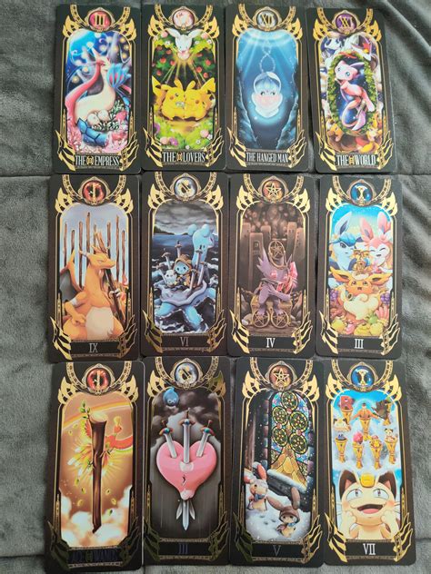 Some Of My Favorite Cards From Pokemon Tarot Scrolller