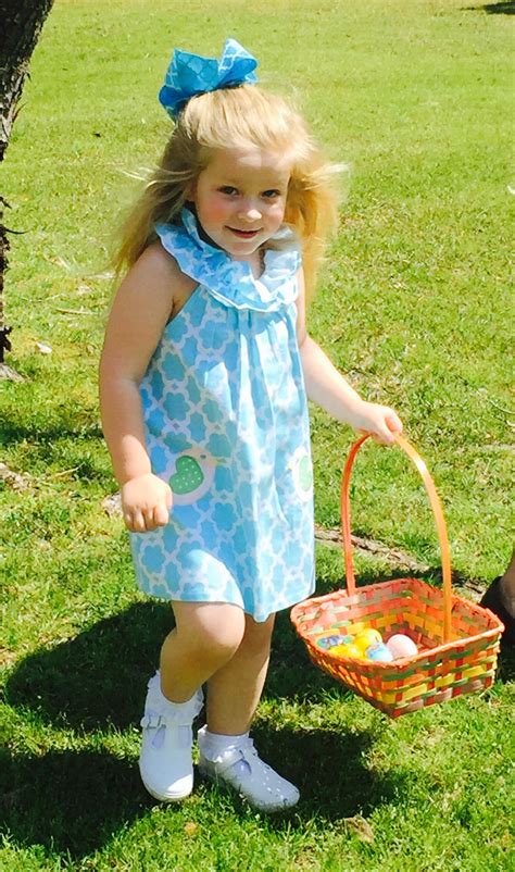 My Grand Daughter Michaela Having A Blast Hunting Easter Eggs At My