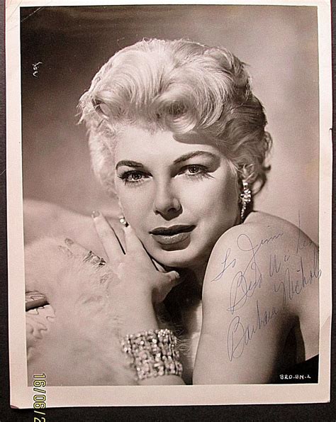 Barbara Nichols Original Autograph Photo From 1950s 2018695977
