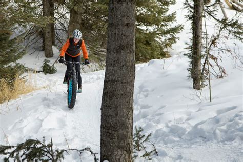 Snow Biking In Wyoming Fat Biking For Beginners Visit Laramie