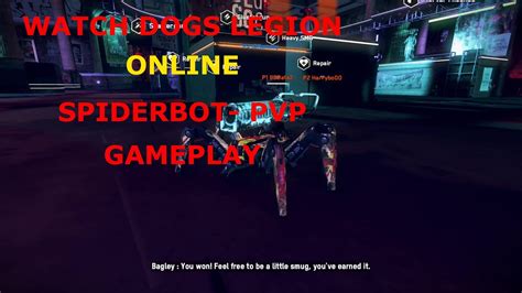 New Watch Dogs Legion Online Spiderbot Arena Pvp Match Youtube