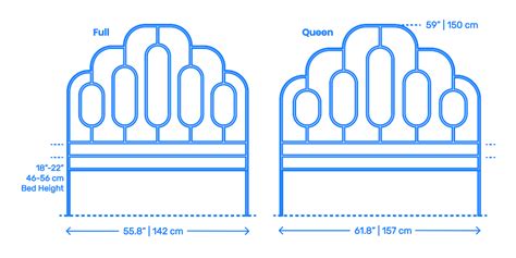 Headboards Dimensions And Drawings