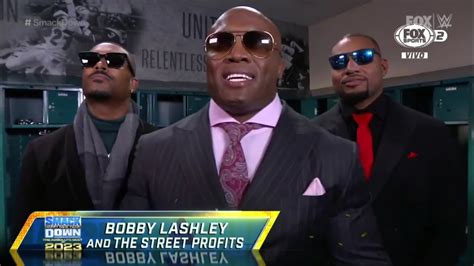 Bobby Lashley The Street Profits Mandan Un Mensaje En Backstage Wwe