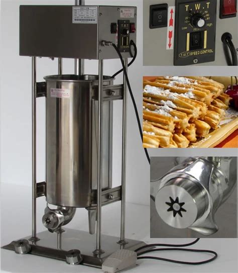 Mexican Love 15 L Stainless Steel Automatic Churros Making Machine