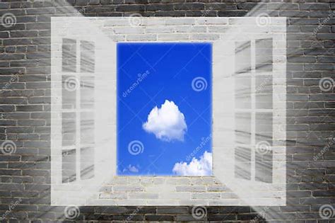 Window To The Sky Stock Photo Image Of Clear Heaven 6605790