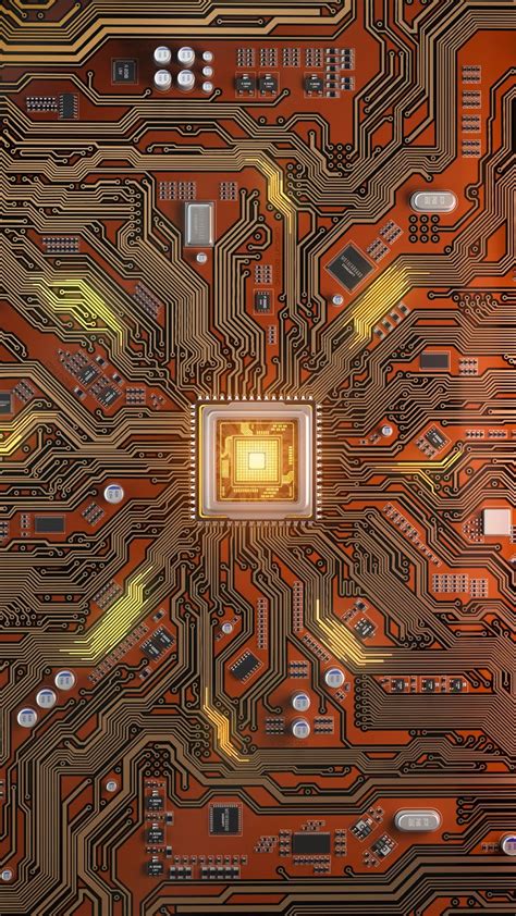 Circuit Board Phone Wallpaper Collection Heroscreen Cool Wallpapers