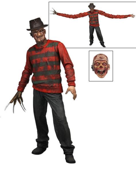 Hauntedshop New Nightmare On Elm Street Freddy Krueger Figures By Neca