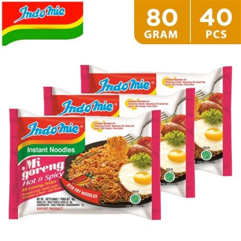 Mama noodles flat clear soup instant rice noodles w/ delicious thai flavors, hot & spicy noodles, no trans fat w/ fewer calories than deep fried noodles 30 pack 4.7 out of 5 stars 5,111 5 offers from $21.98 Buy Indomie Instant Noodles Mi Goreng Pedas 5 x 80 g (8 Packs) | توصيل Taw9eel.com