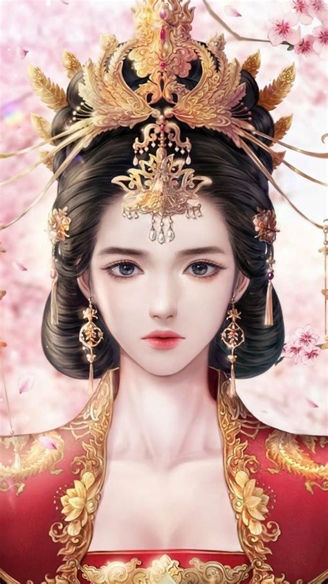 Ancient Chinese Characters Ancient Chinese Dress Arte Digital Fantasy