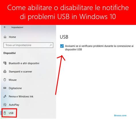 Come Abilitare O Disabilitare Le Notifiche Problemi Usb In Windows