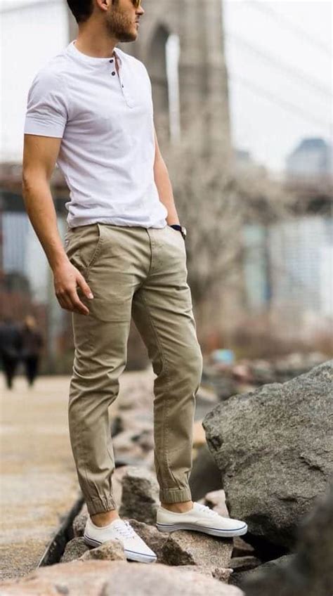 Khaki Pants Outfits Ideas What To Wear With Men S Khaki Pants