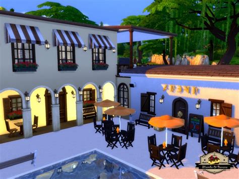 Mod The Sims The Village No Cc By Mambablack Sims 4