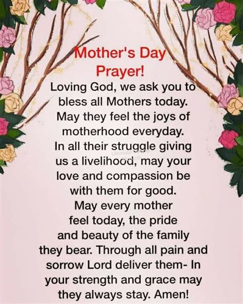 Pin By Meshandra On Mother S Day Mothers Day Prayer Mothers Day