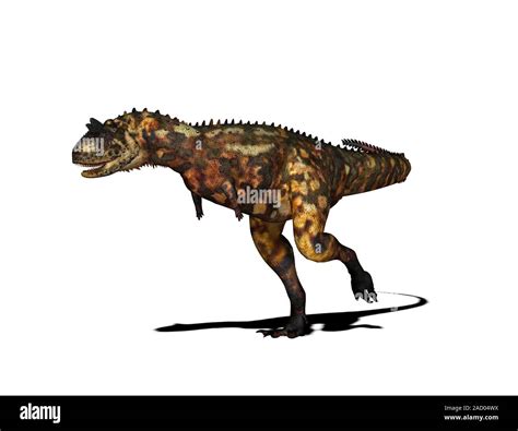 Carnotaurus Dinosaur Computer Illustration Of A Carnotaurus Sp