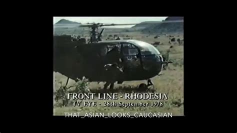 Rhodesian Security Forces One Fire Youtube