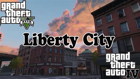 Gta 5 моды Liberty City Youtube