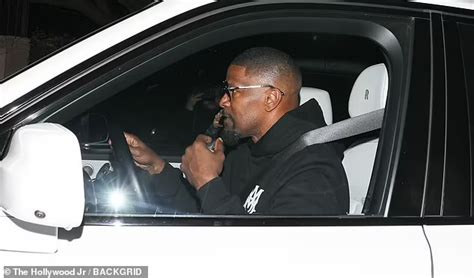 Jamie Foxx Spotted With Mystery Woman While Leaving Leonardo DiCaprio S Birthday Party Page