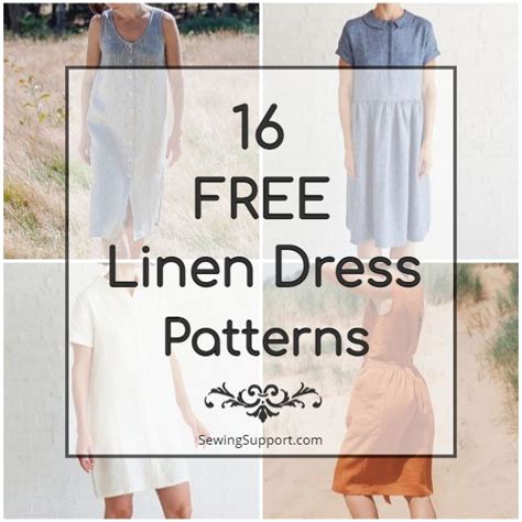 Free Linen Dress Patterns Linen Dress Pattern Dress Sewing Patterns