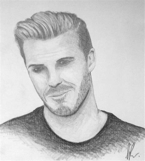 David Beckham David Beckham Male Sketch Drawings Art Art Background
