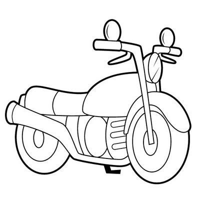 2152020 dibujos para colorear de motos dibujos infantiles de motos. Dibujos para colorear: Dibujos de motos para colorear