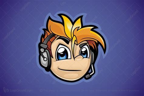 Gamer Logo Game Logo Logo Design Collection Cartoon Logo