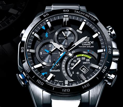 The Casio Edifice Eqb501 Takes A Licking Connects To Your Cellphone