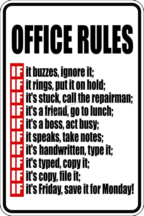 Printable Funny Office Signs Printable World Holiday