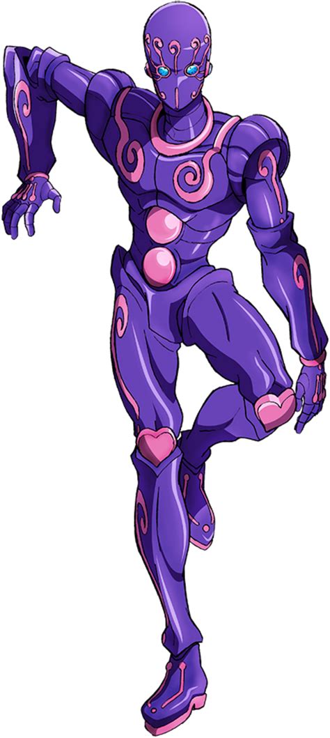 A Purple Robot Is Running With His Arms Out