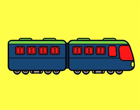 Dibujo De Metro Tren Pintado Por En El Día 18 05 20 A Las