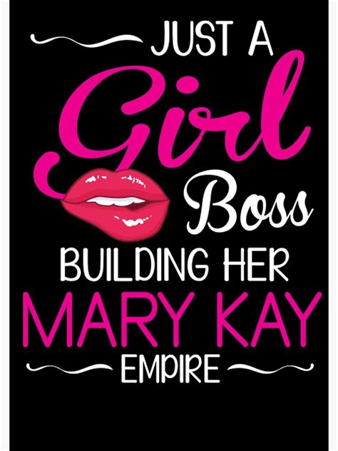 Just A Girl Boss Building Her Mary Kay Empire Hot Spiral Notebook For Sale By Chittamwendolyn