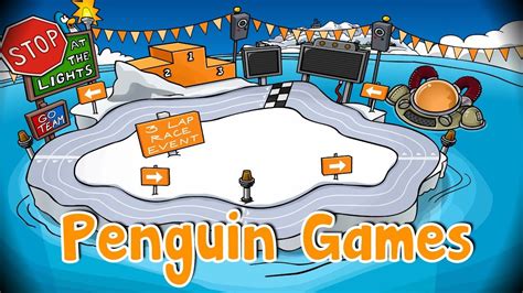 Club Penguin Penguin Games Youtube