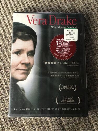 Vera Drake Dvd 2005 Imelda Stanton Brand New 794043784125 Ebay