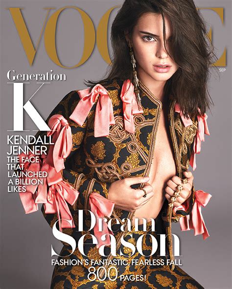 From Vogue To Allure See Kendall Jenners Best Magazine Covers Through
