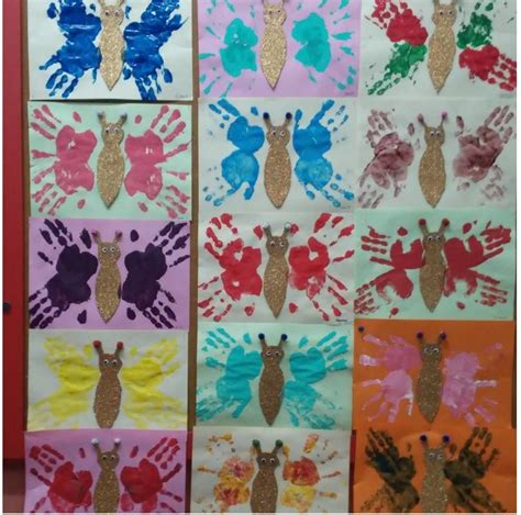 Handprint Butterfly Template Printable